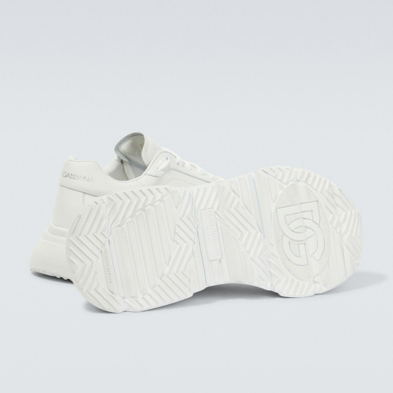 Мъжки бели маратонки Dolce & Gabbana Daymaster Men Sneakers CK1805 AW178 80001 Insole View