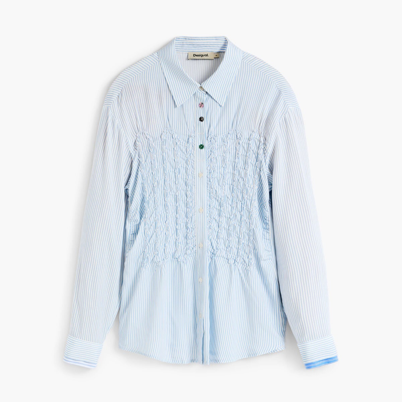 Дамска риза Desigual Women Shirt 26WWCW10 5002 Front View