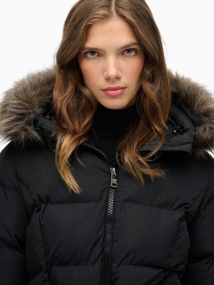 Дамско зимно яке Superdry Fuji Women Jacket W5011928A Close-Up