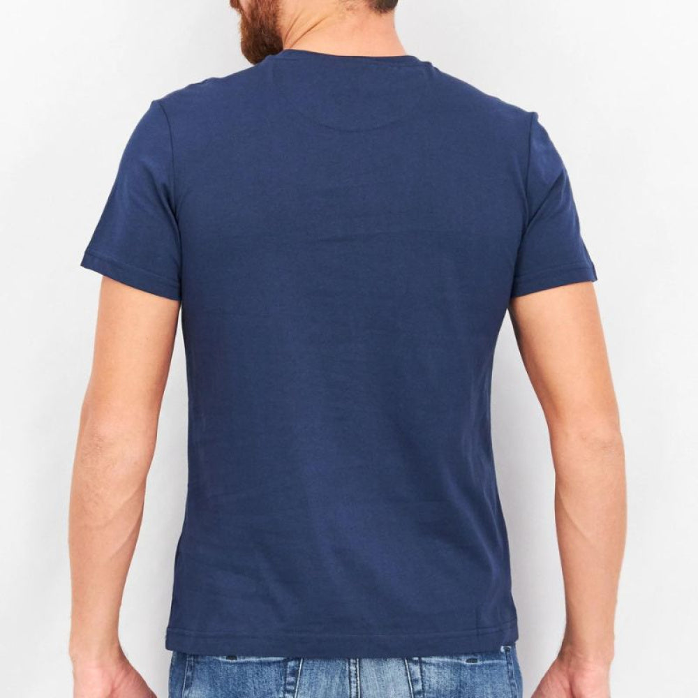 Мъжка тениска в тъмносиньо La Martina Men’s t-shirt La Martina XMR310 JS206 07017 Navy Blue Back view