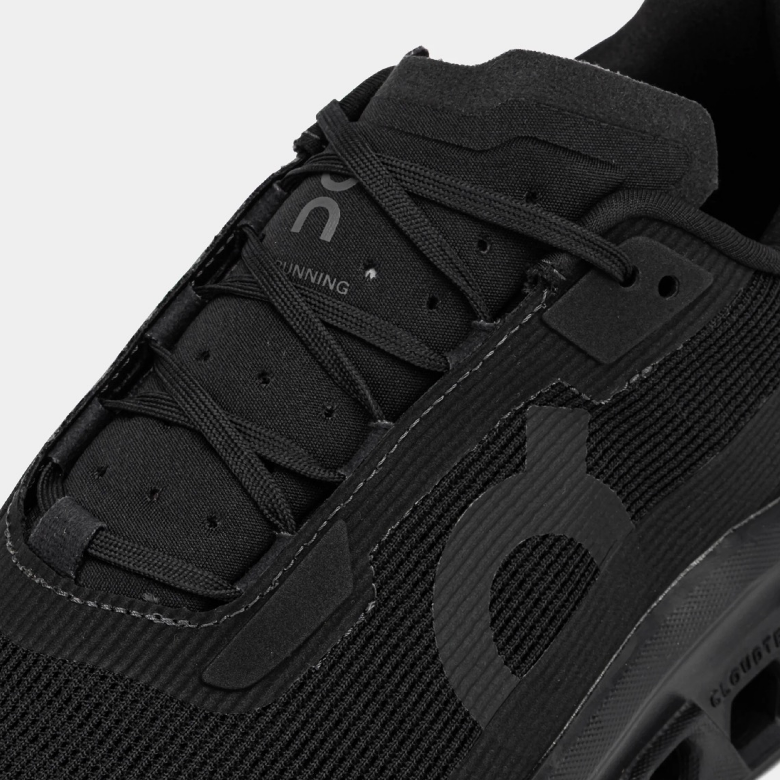 ON Cloudmonster Void Sneakers Close-Up