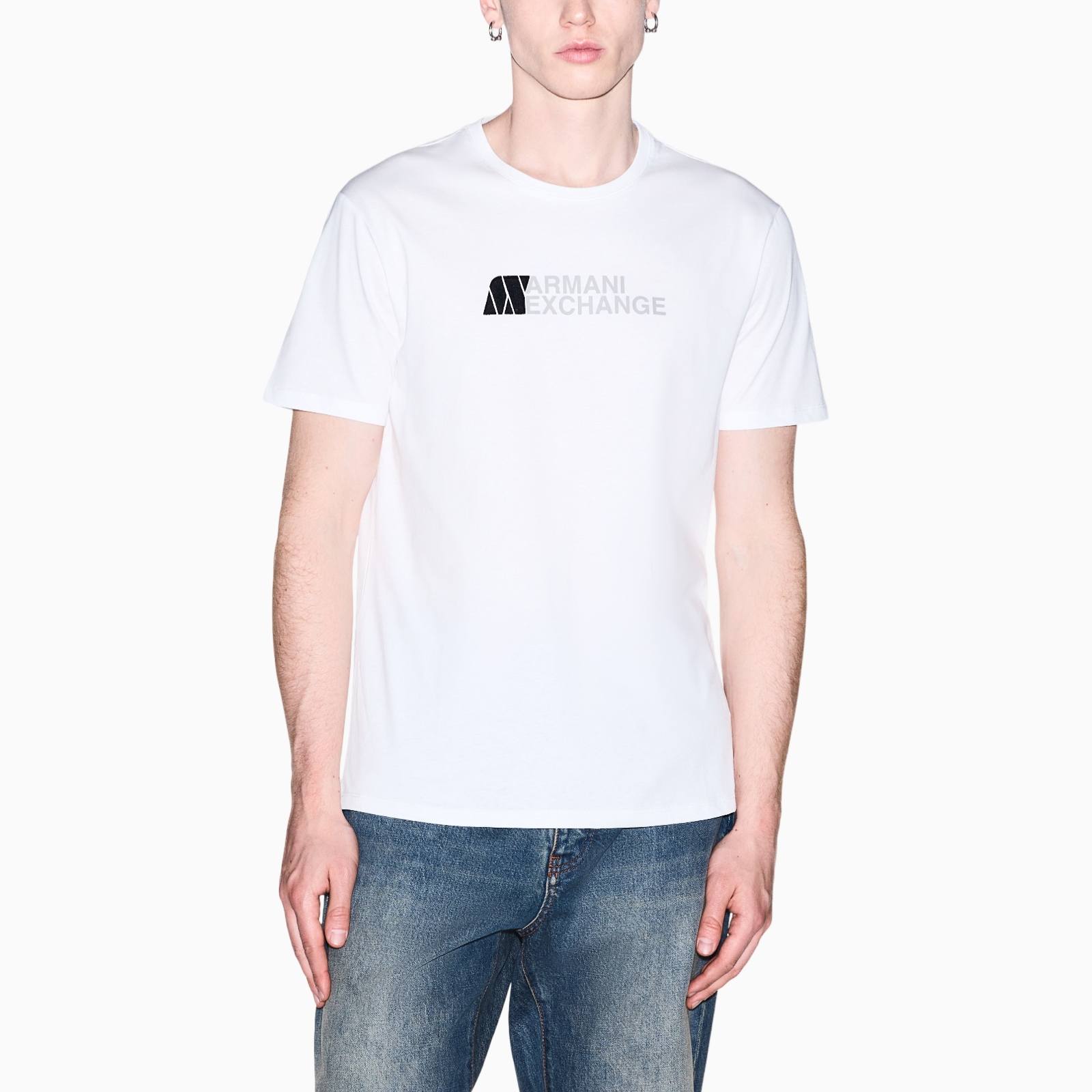 Мъжка тениска Armani Exchange Men T-shirt XM003094 AF21323 U0009 Front View