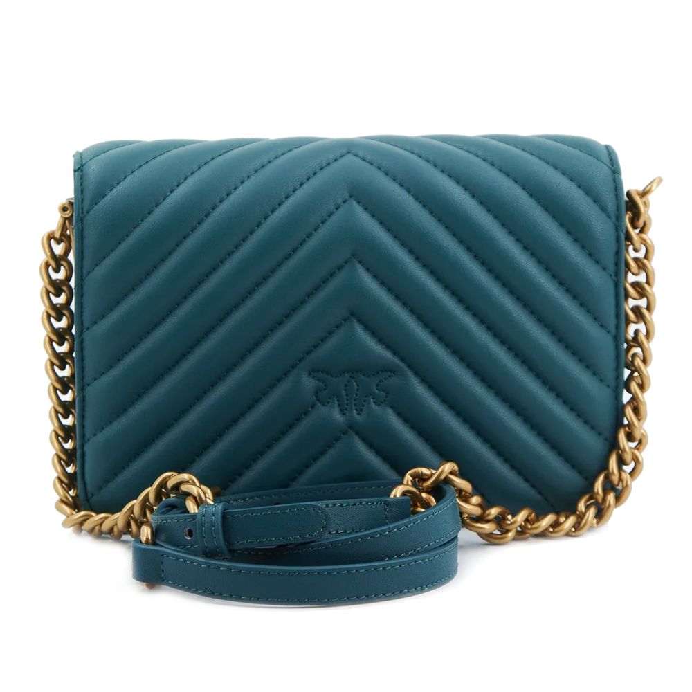 Women’s crossbody bag PINKO Love Click
100067A0GKG35Q Ottanio (Blue-Green) back view