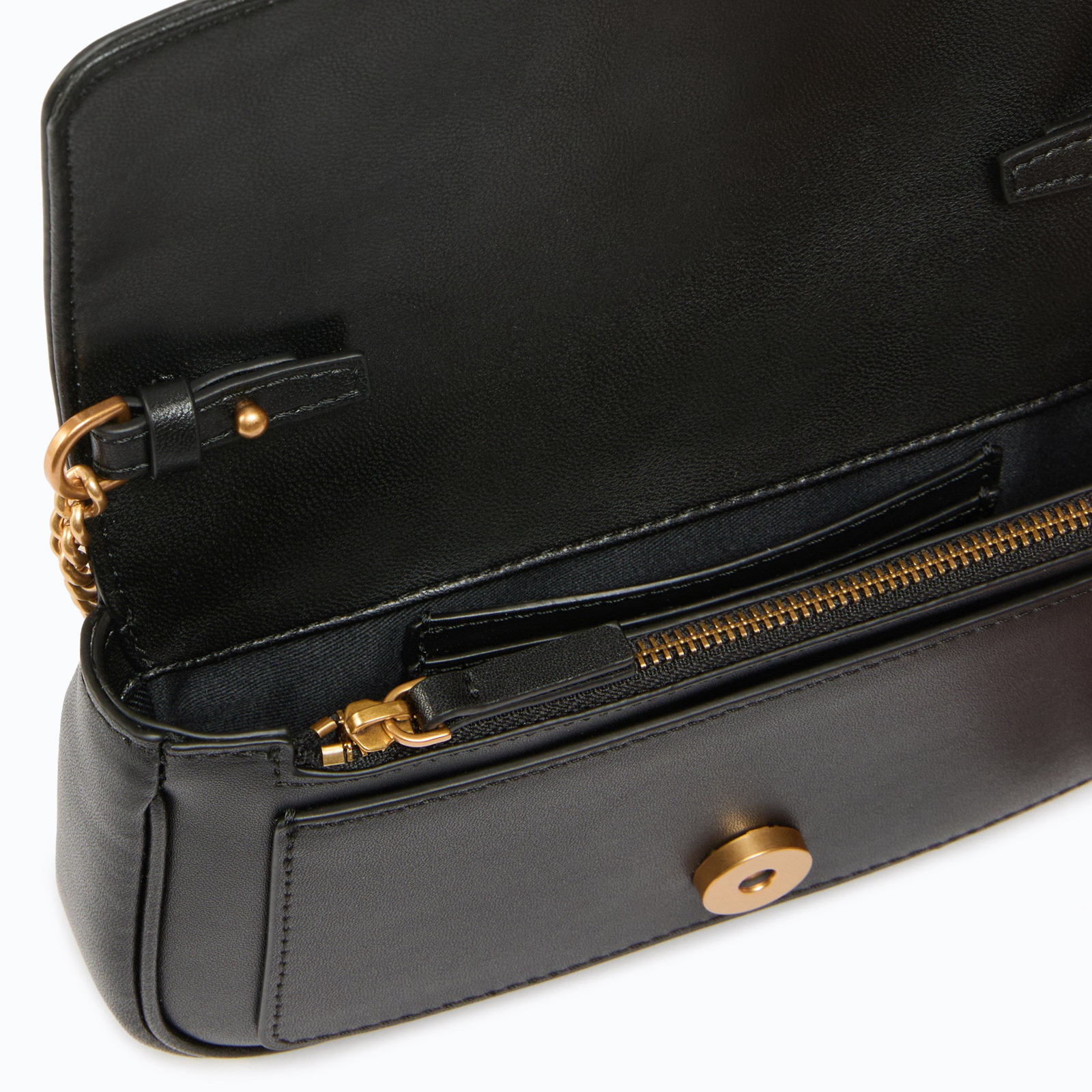 Дамска чанта Pinko Love Bag Pocket 107072A0F1 Z99Q Women Shoulder Bag Inside View