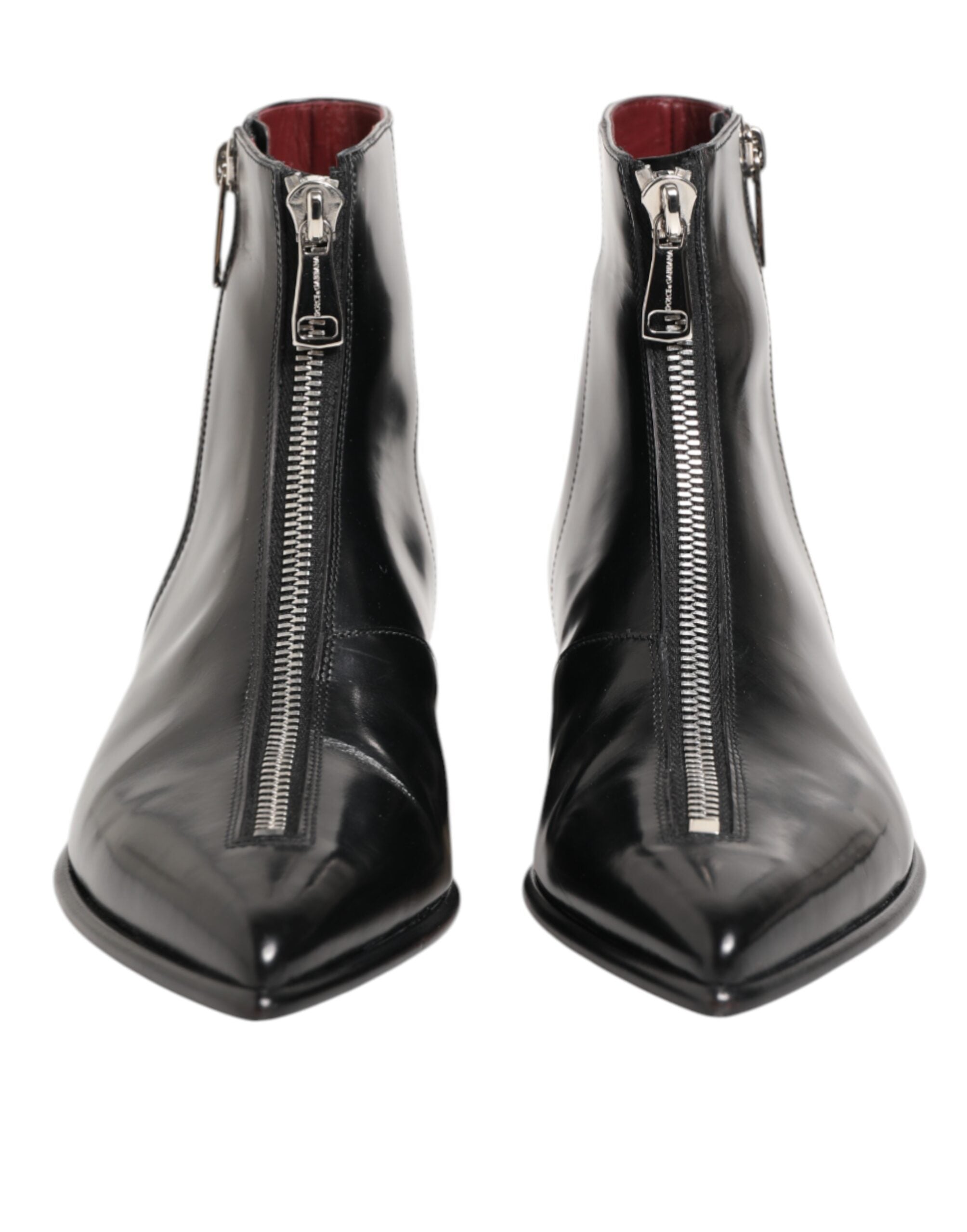 Мъжки луксозни боти Men’s ankle boots Dolce & Gabbana Achille Black
