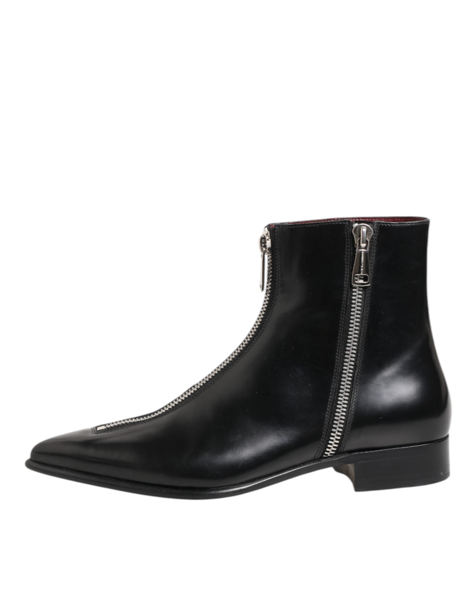 Мъжки луксозни боти Men’s ankle boots Dolce & Gabbana Achille Black