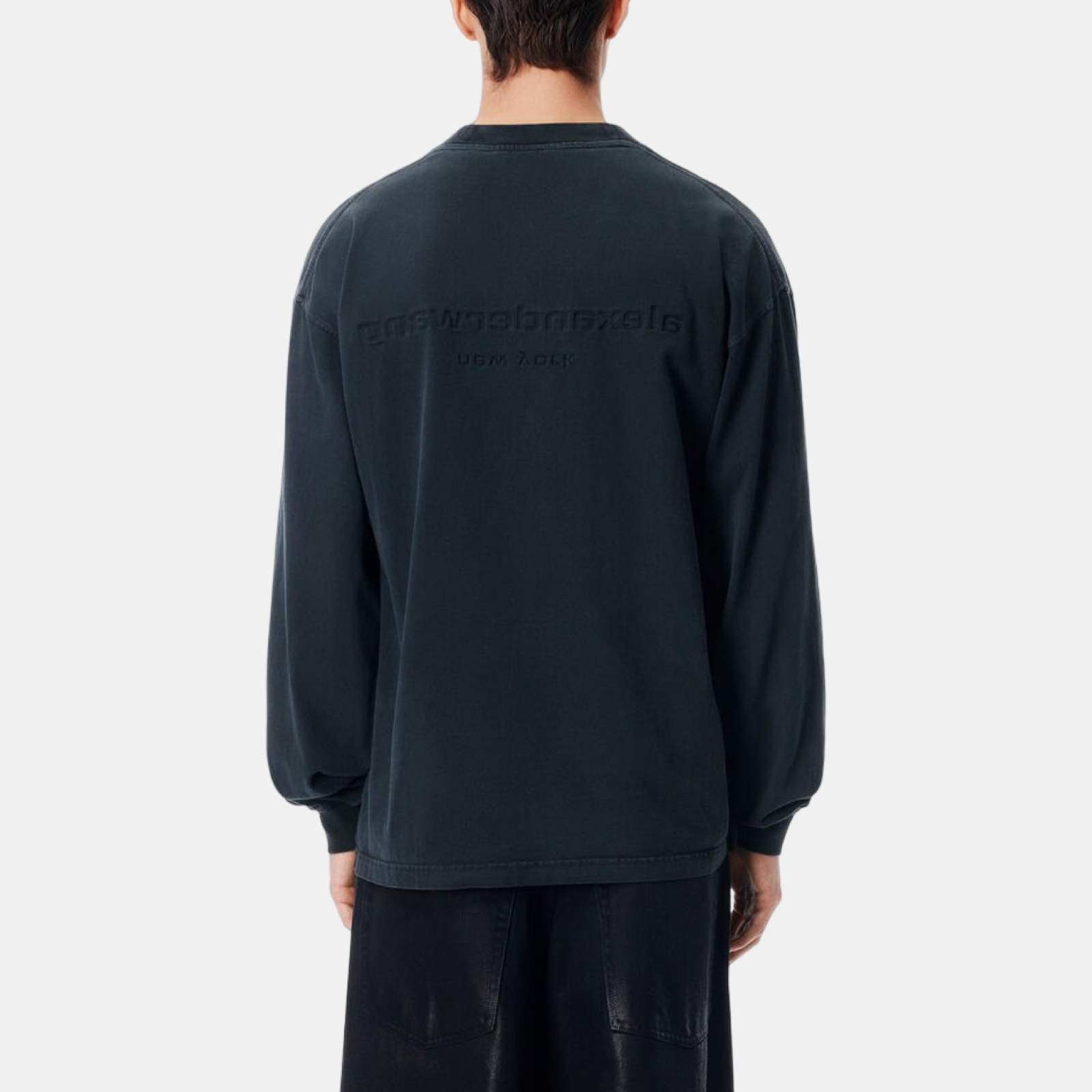 Alexander Wang Reflective Halo Logo Sweatshirt UCC1261879011 Back View
