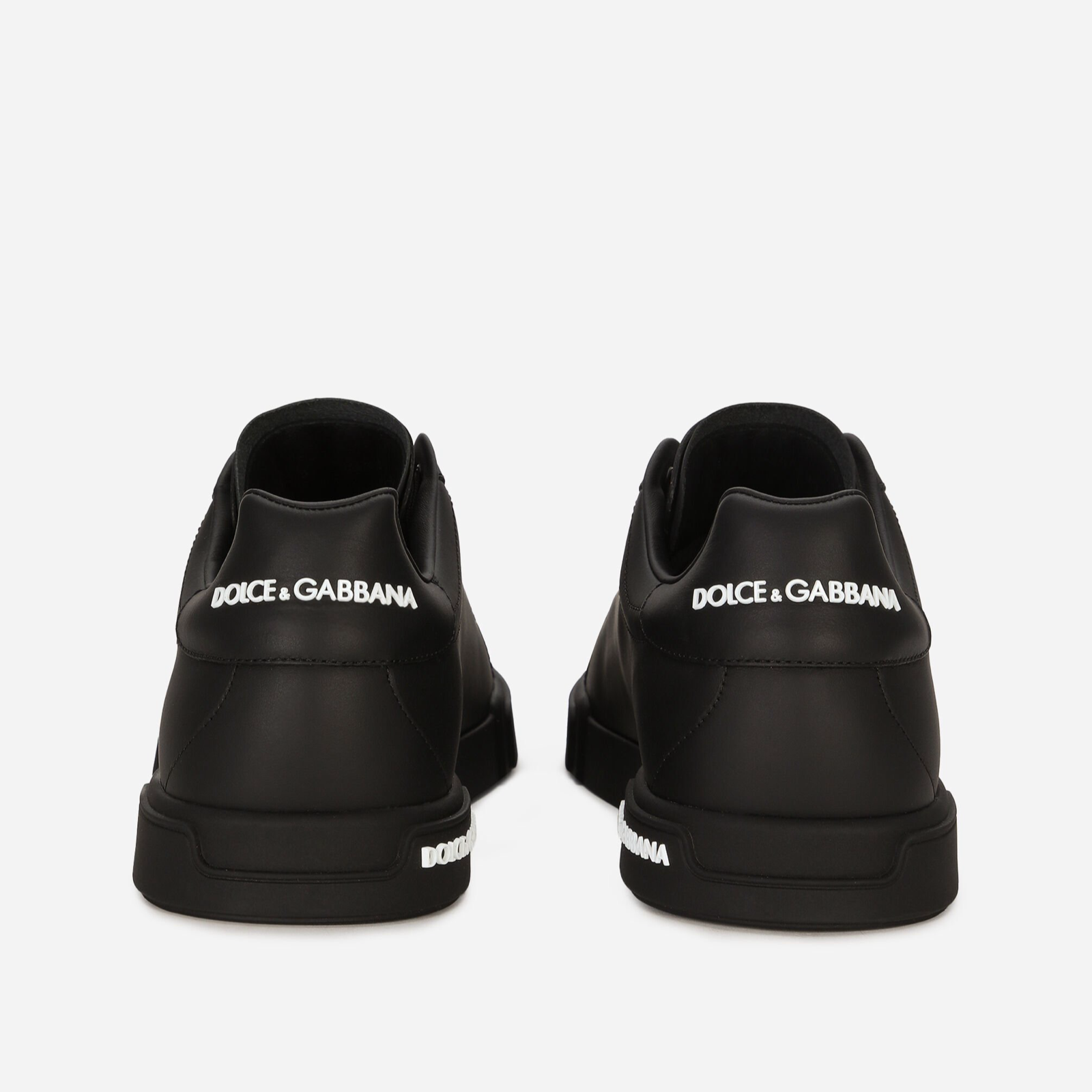 Мъжки черни кецове Dolce & Gabbana Portofino Men Sneakers