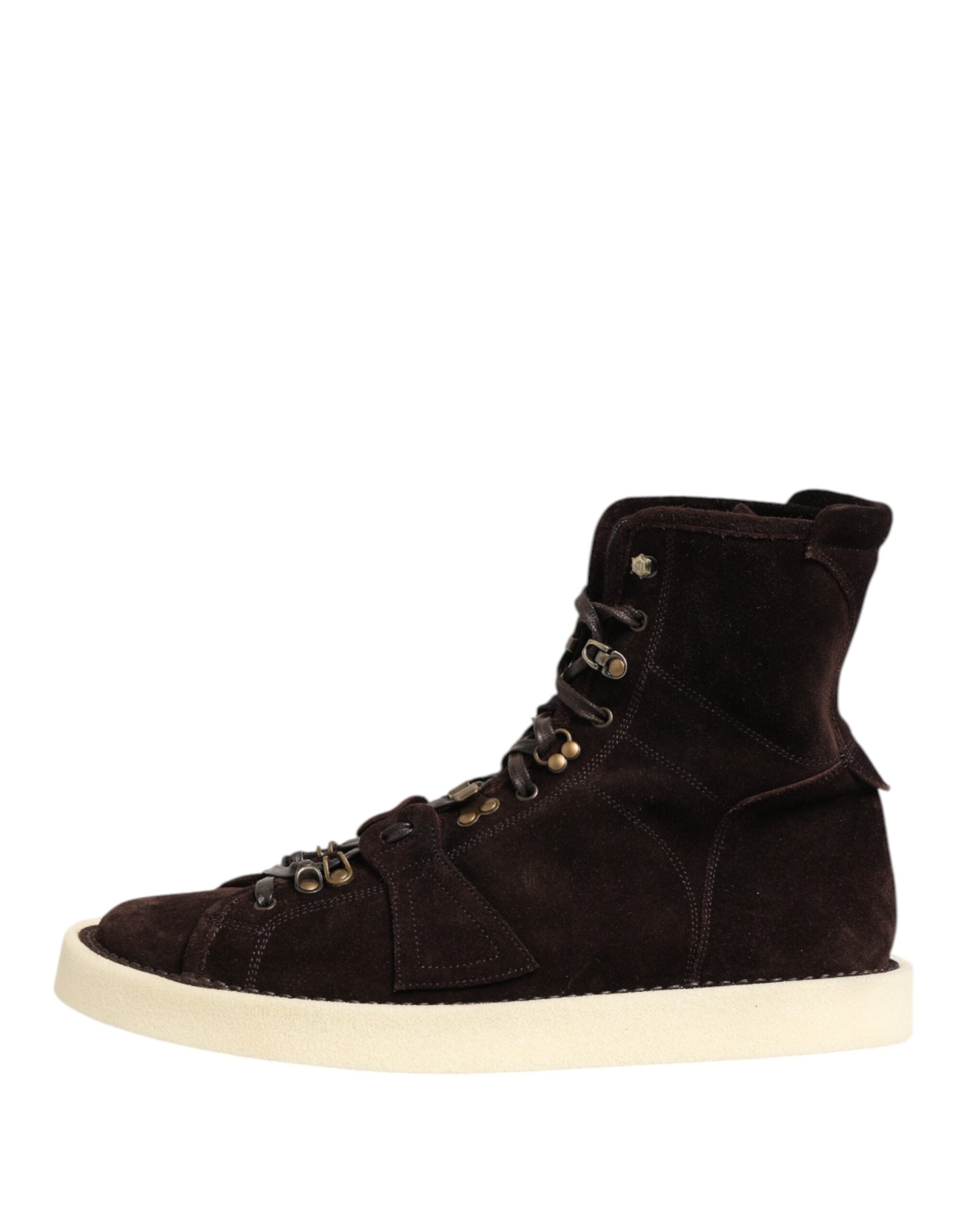 Мъжки боти Men’s ankle boots DOLCE & GABBANA A20130 AW373 Dark Brown lateral view