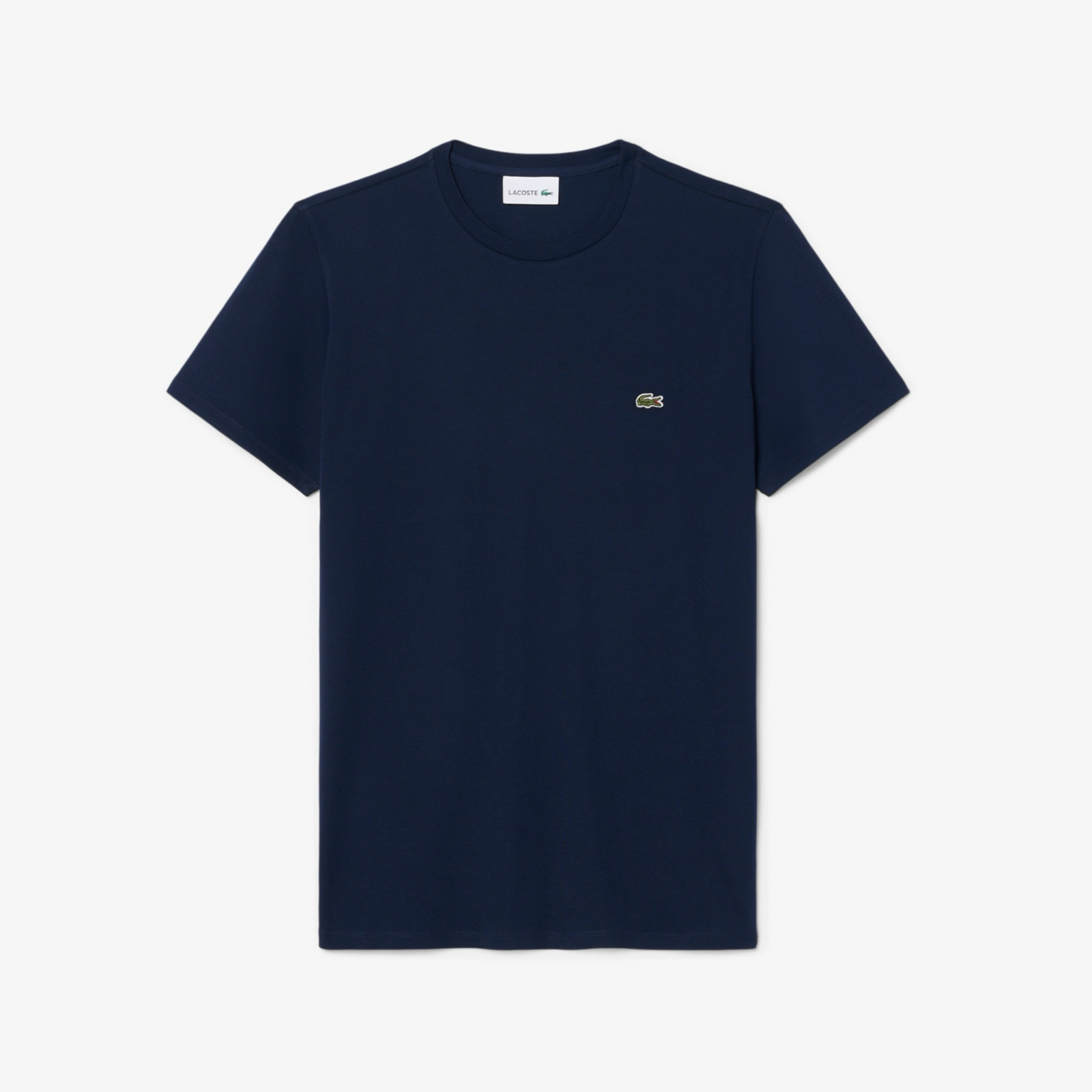 Мъжка тъмно синя тениска Lacoste Men T-shirt TH6709-00-166 Front View