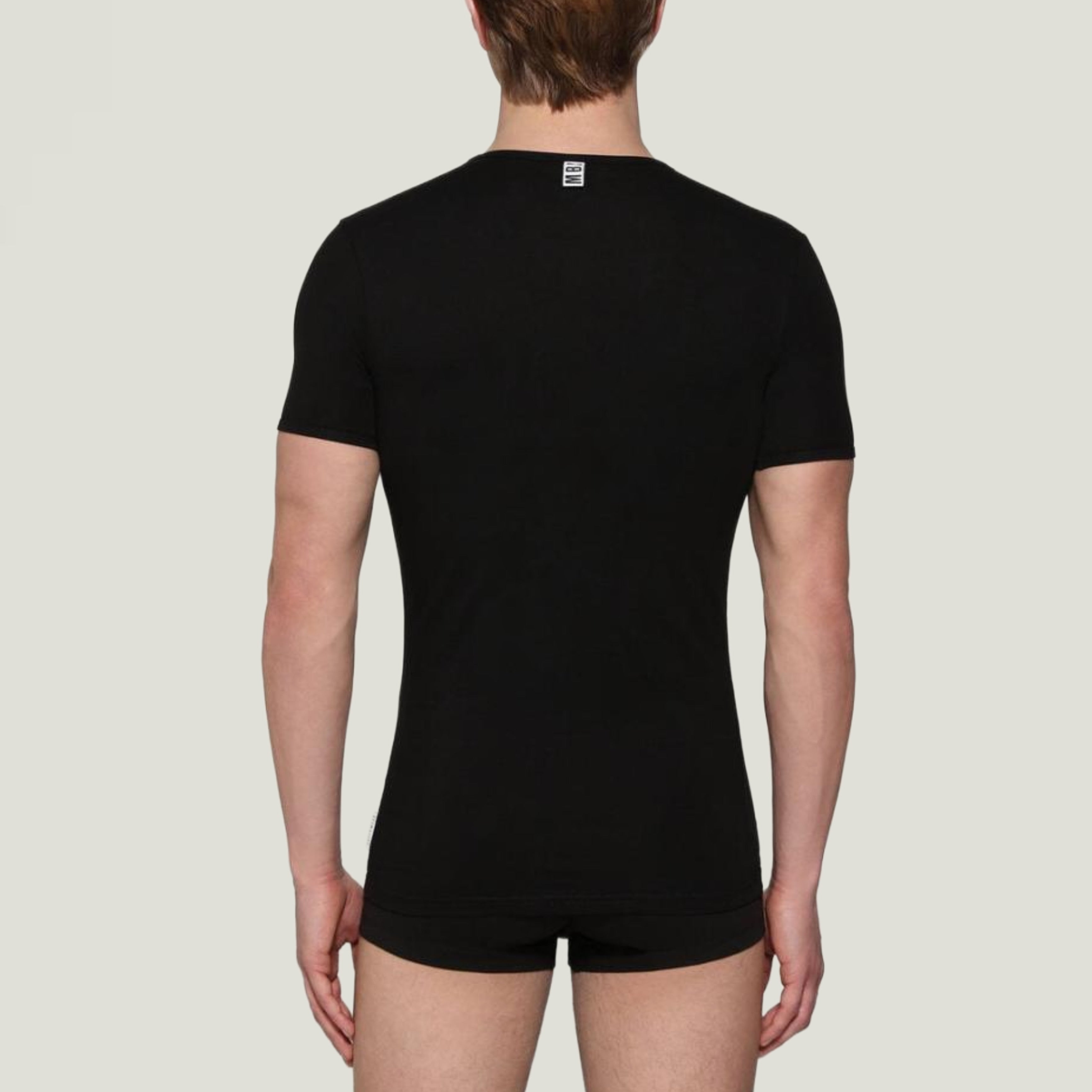 Мъжка тениска бельо в черно Bikkembergs BKK1UTS02SI1111