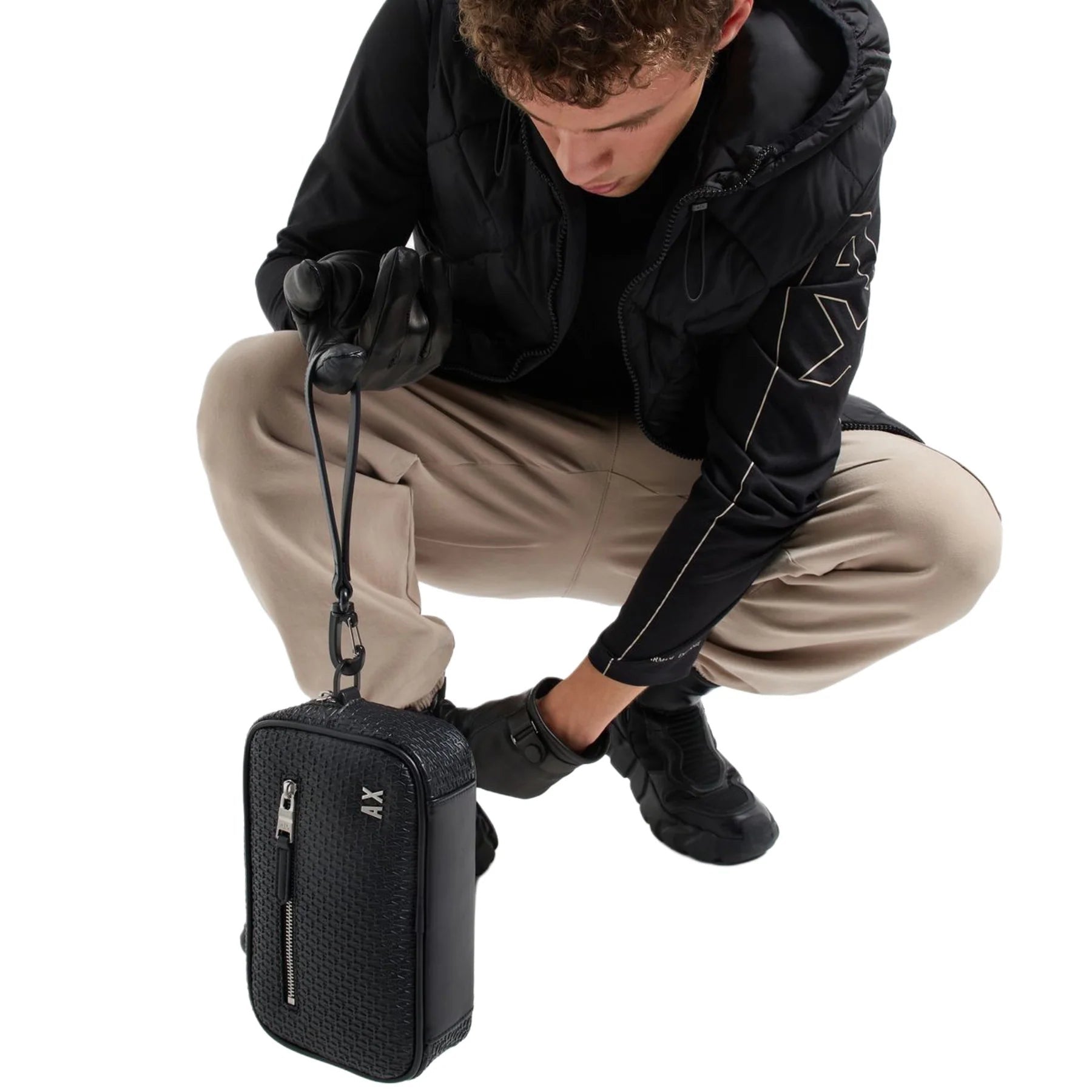 Мъжка клъч чанта Armani Exchange XM000160 AF11928 Model View