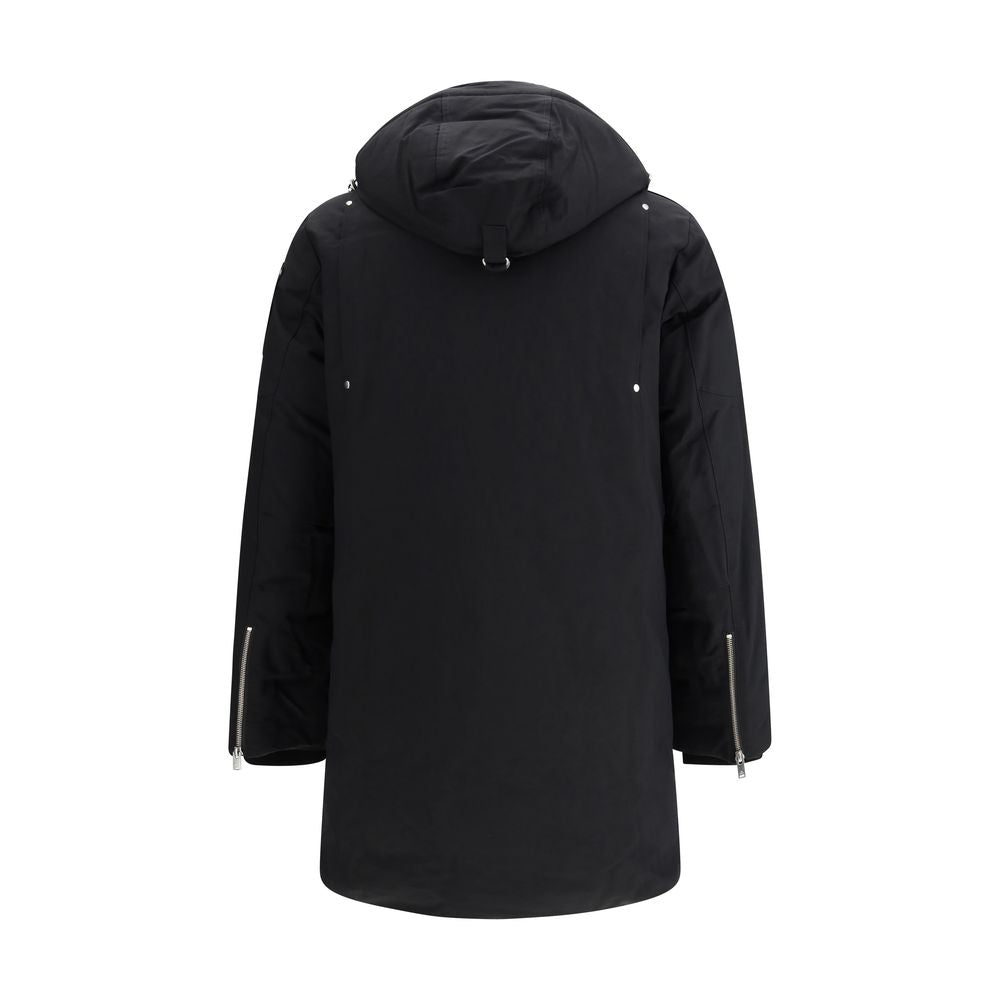 Мъжко парка яке Men’s stirling neoshear parka Moose Knuckles Black back view