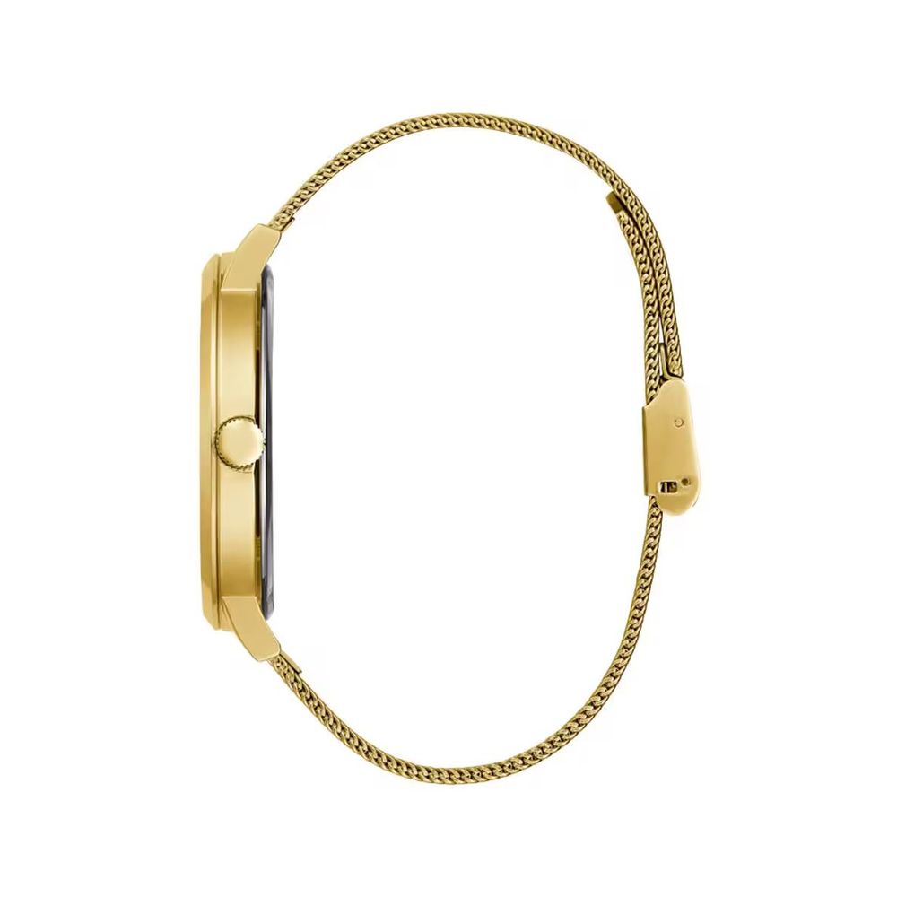 Guess Gold Stainless Steel Dress Watch