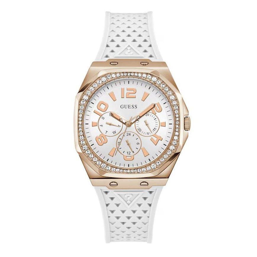 Guess White Synthetic Dress Watch