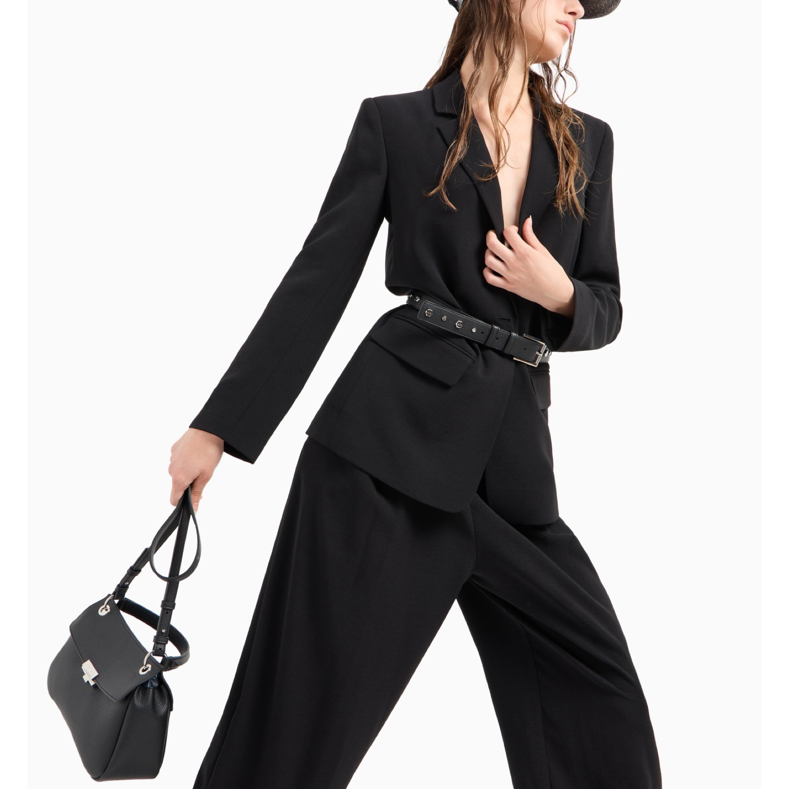 Дамска чанта в черно Women’s handbag Armani Exchange 949177 CC783 00020 Black Hand View