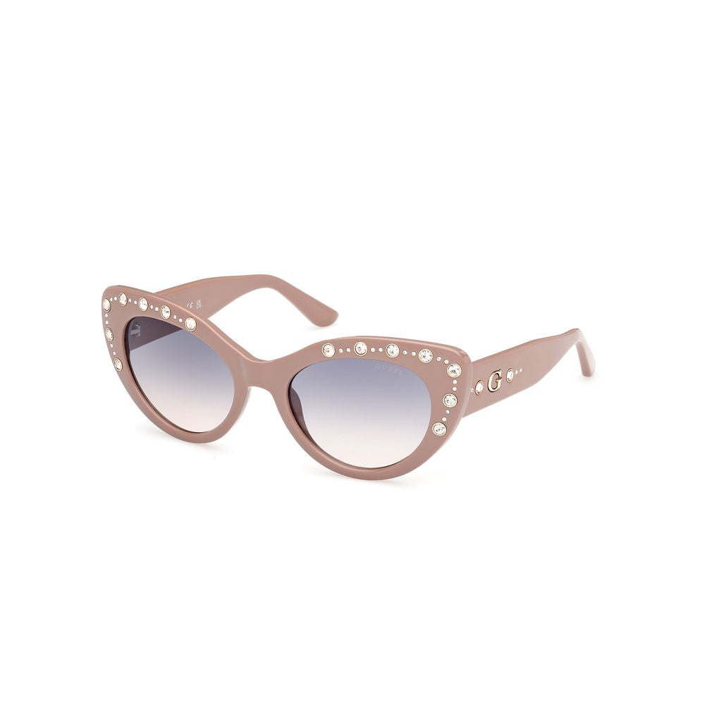 Guess Beige Resin Sunglasses