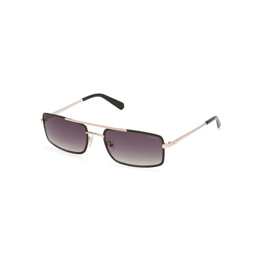 Guess Green Metal Sunglasses