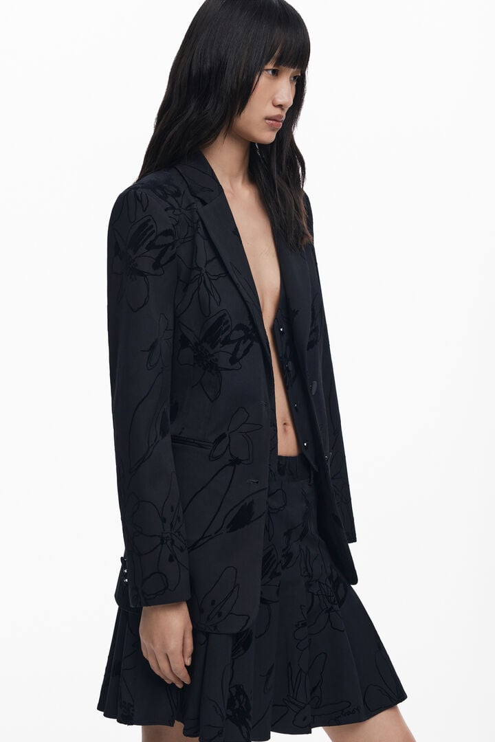 Дамско сако Women’s blazer Desigual
25WWEW192000 Black side view