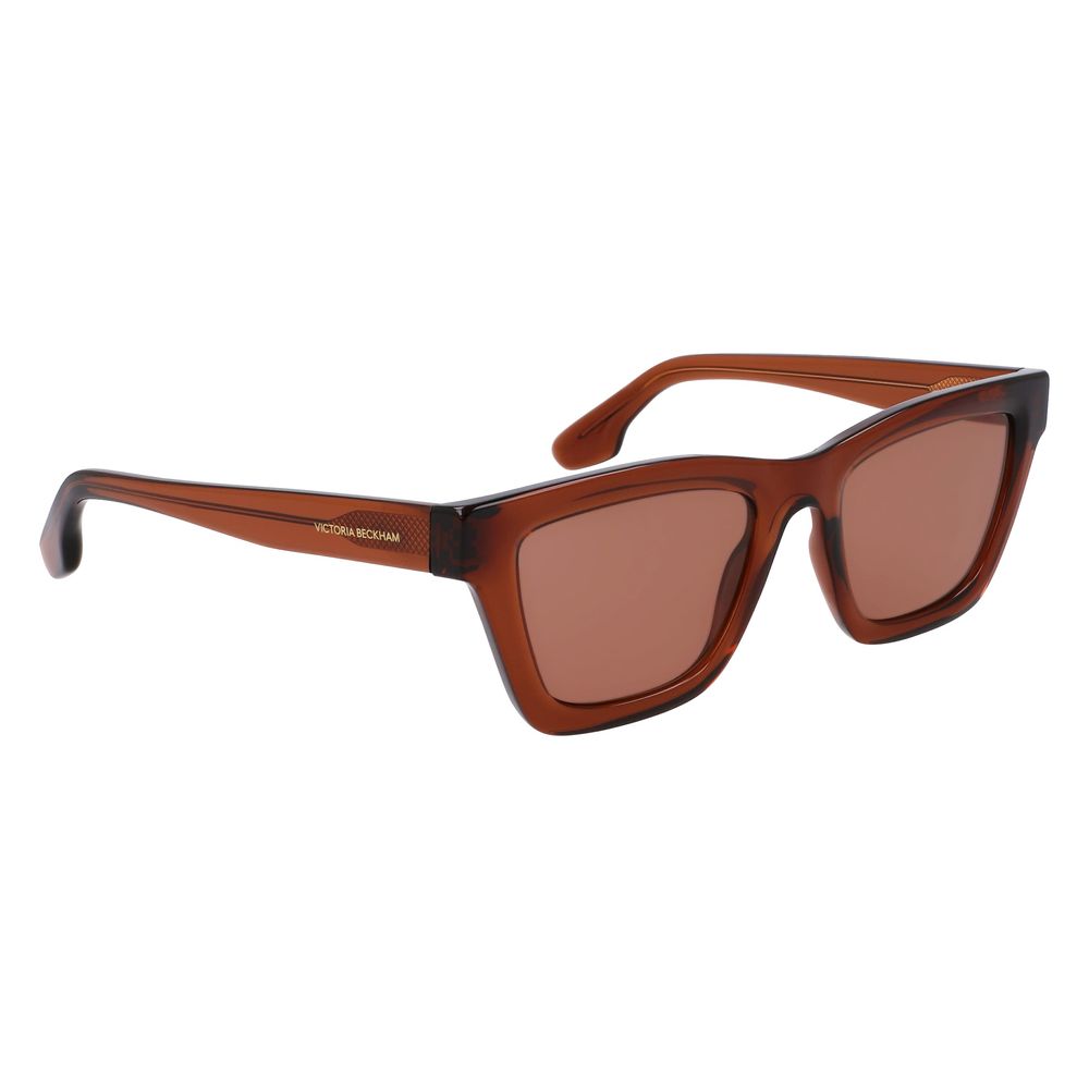 Victoria Beckham Brown Injected Sunglasses