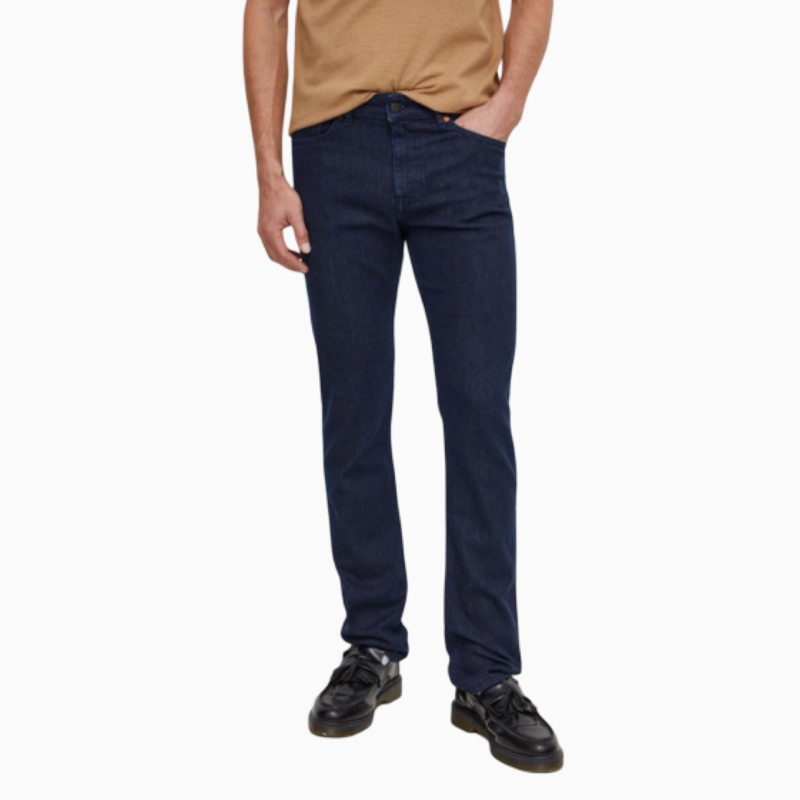 Мъжки дънки Boss Men Jeans 50471017 Front View