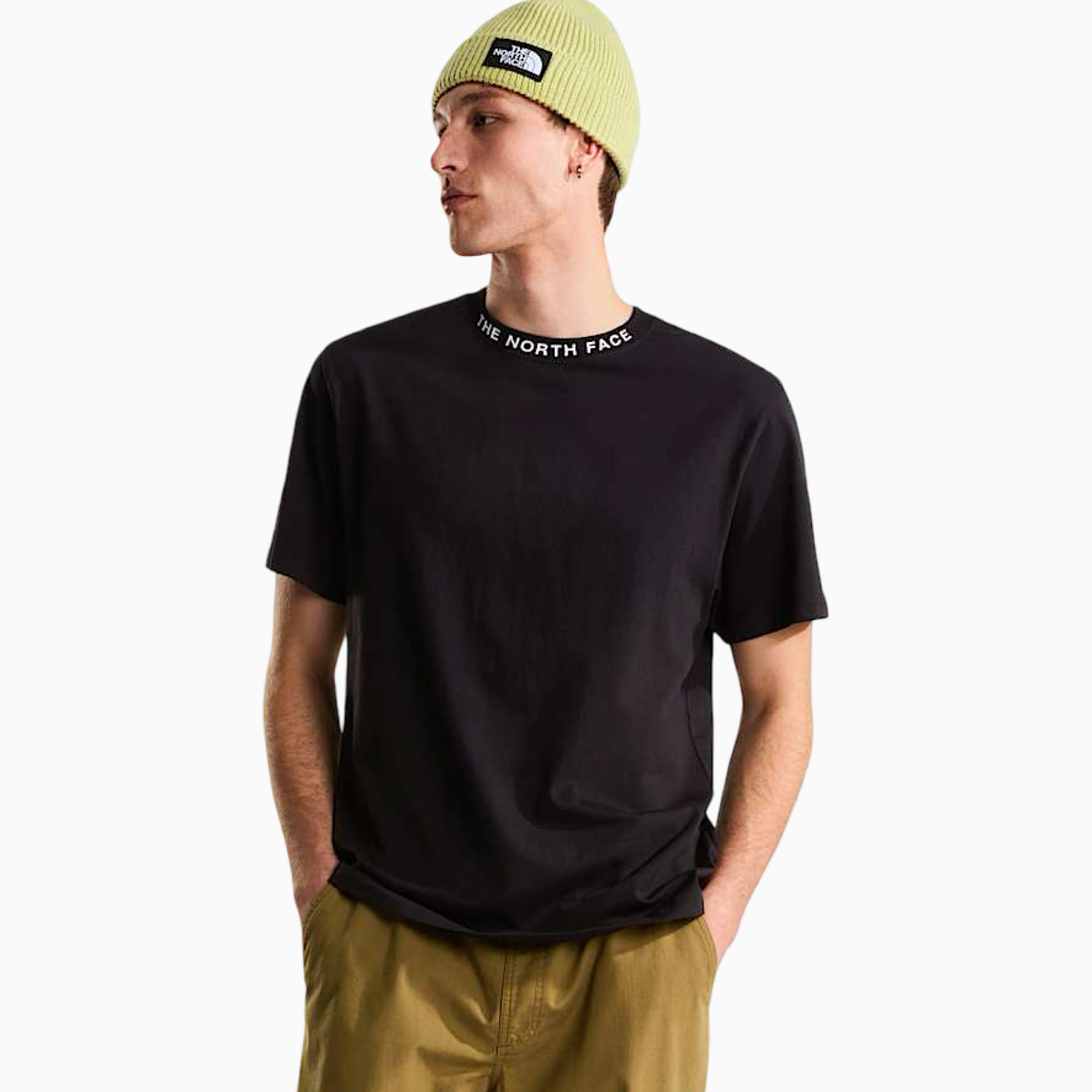 Мъжка черна тениска The North Face Zumu Men T-shirt NF0A8GUY Front View