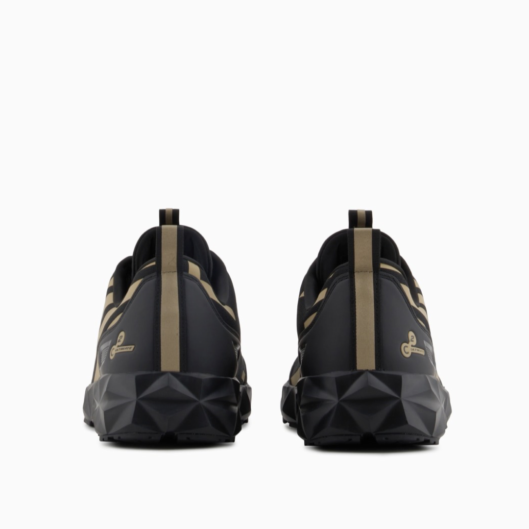 Дамски маратонки Women’s sneakers EA7 Emporio Armani X8X217 XK433 R969 Black/Gold Heels view