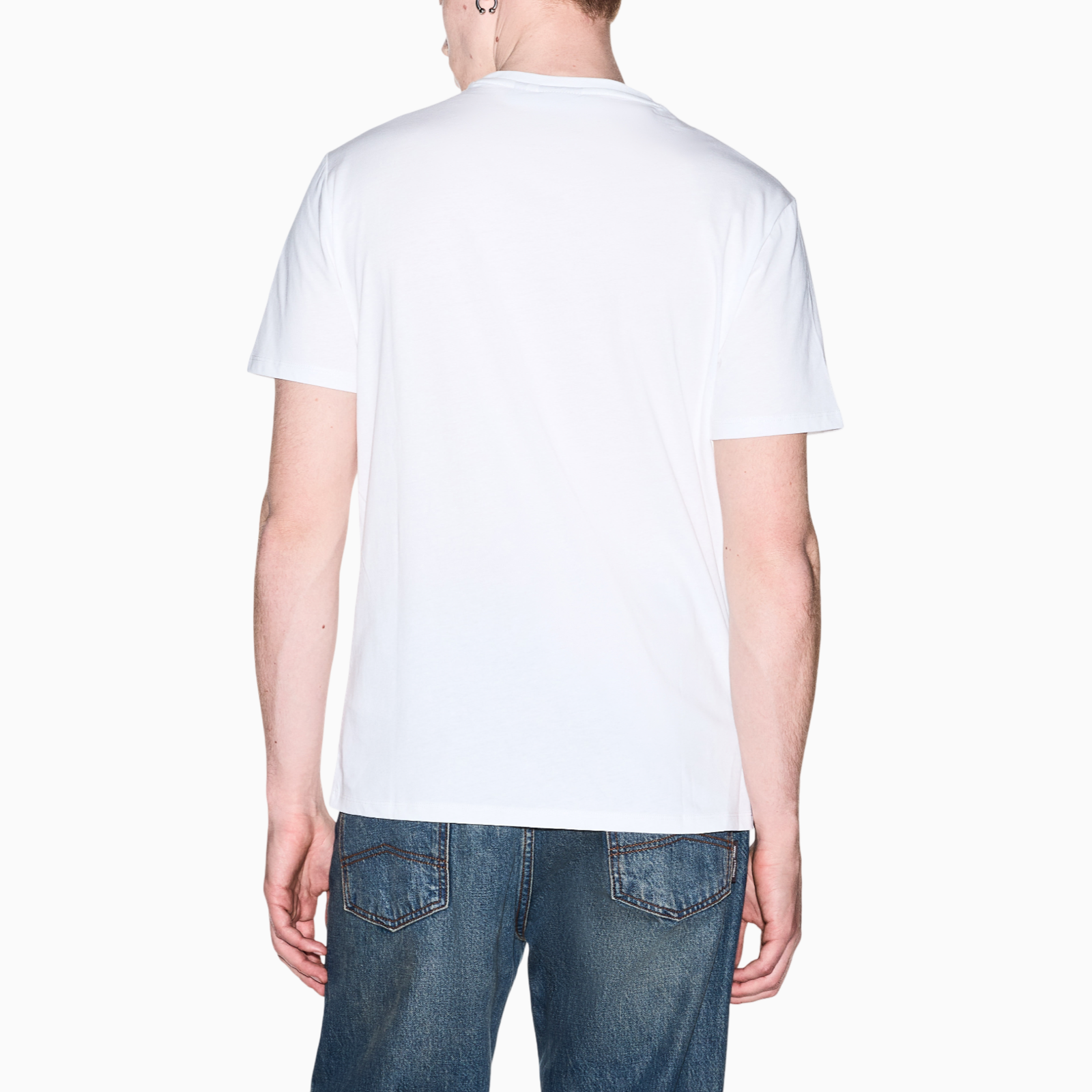Мъжка тениска Armani Exchange Men T-shirt XM003094 AF21323 U0009 Back View