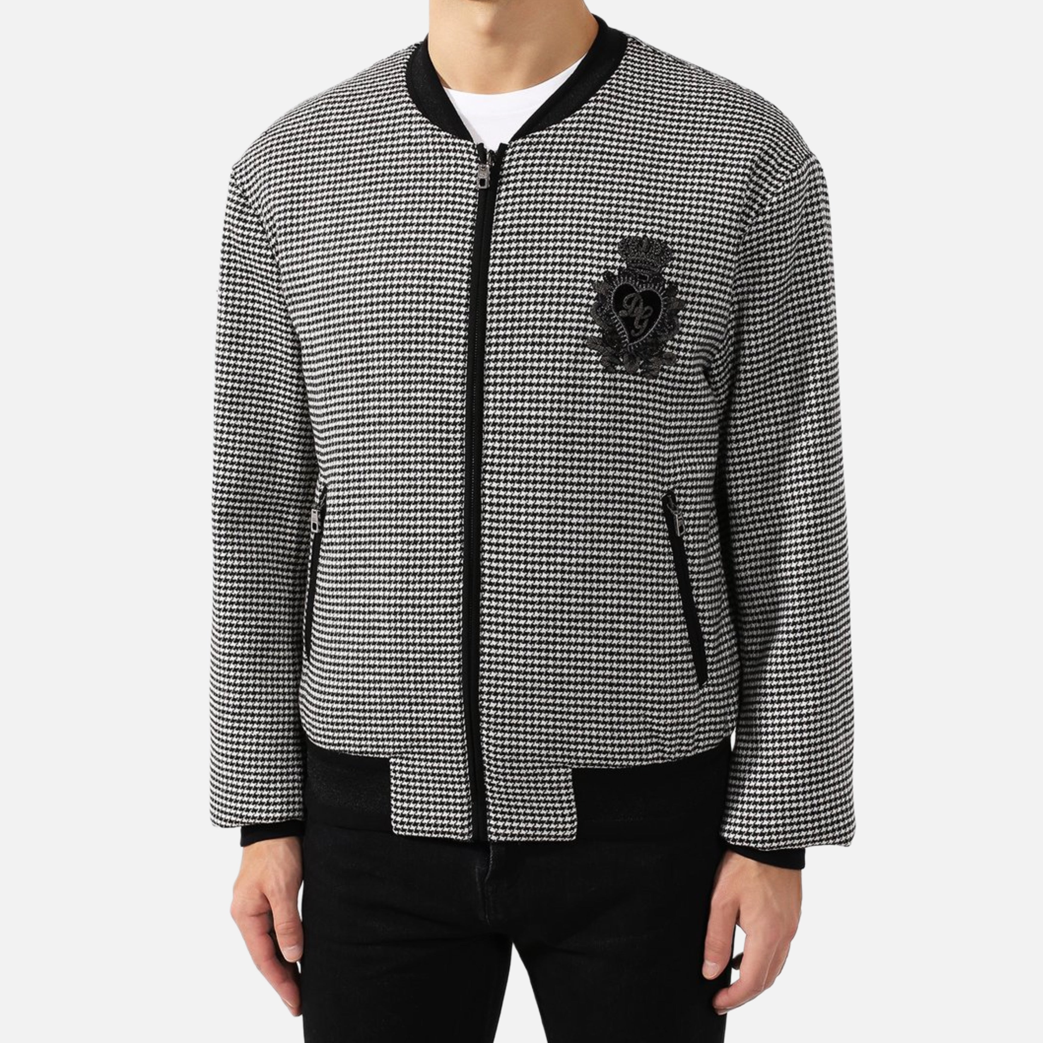 Мъжко жакардово яке Men’s jacquard jacket DOLCE & GABBANA G9OL0Z G7TUH S8350