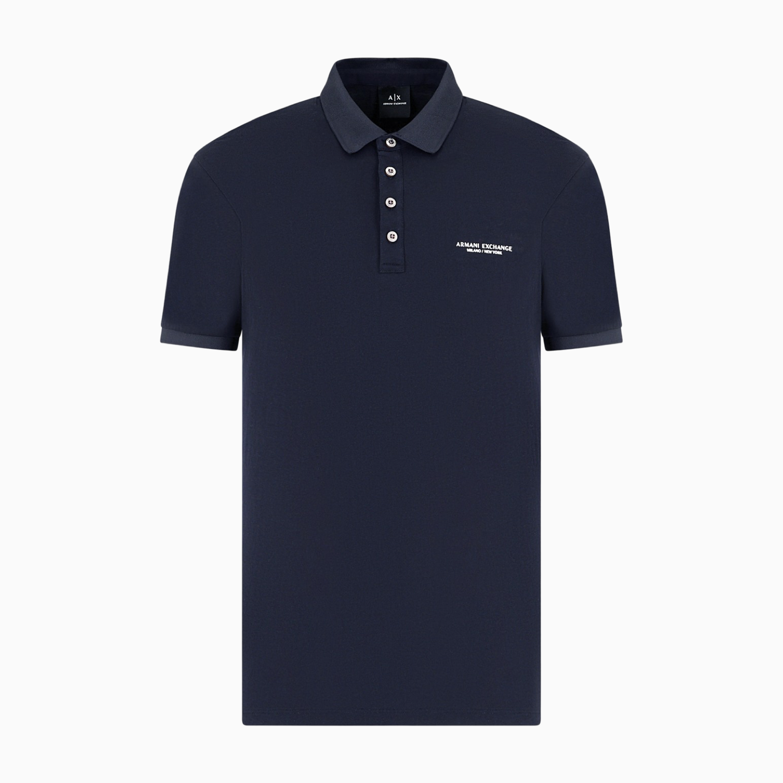 Мъжка тъмно синя поло тениска Armani Exchange 8NZF80 Z8H4Z