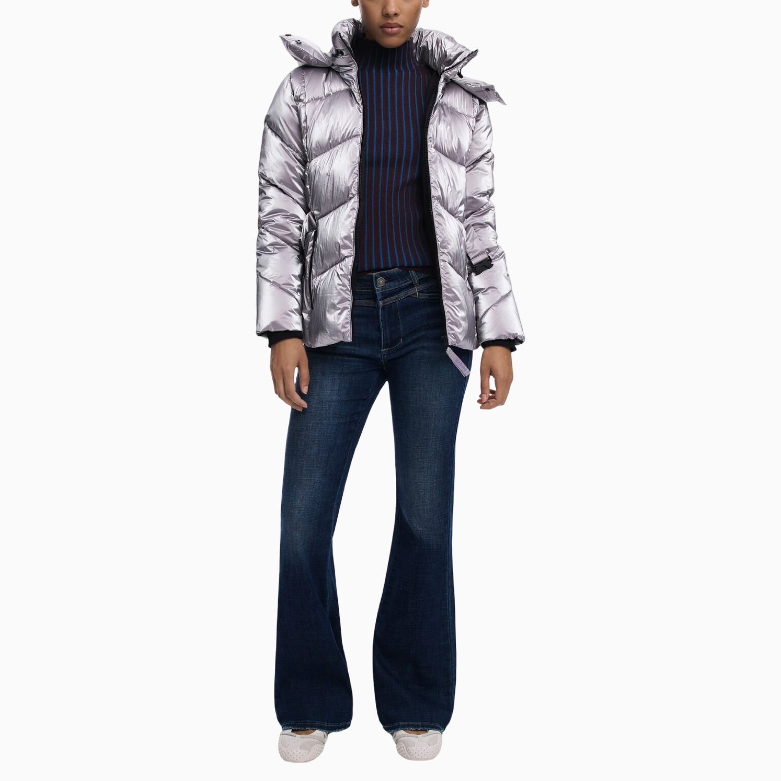 Дамски яке Desigual Women Jacket 25WWEW29 Front View