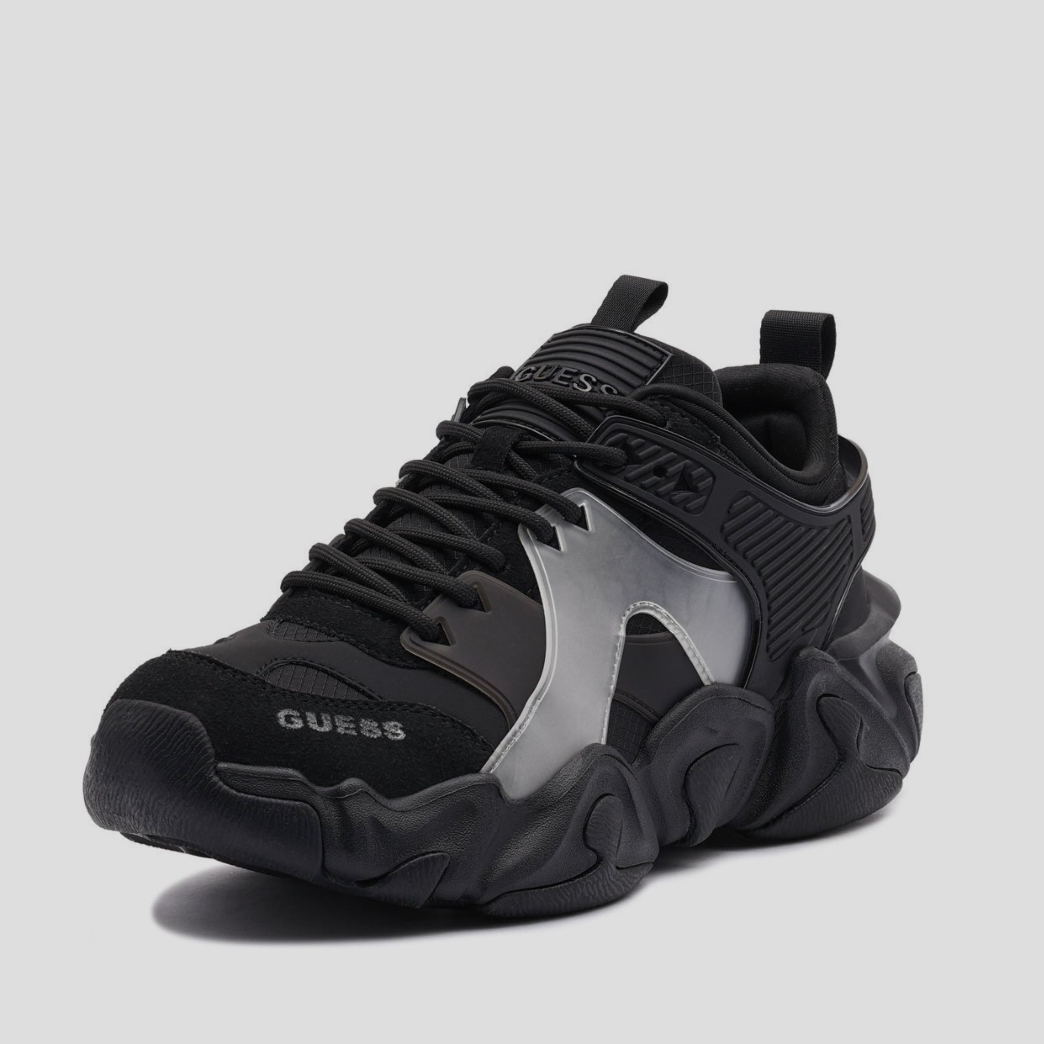 Мъжки маратонки в черно Men’s sneakers Guess CESI FMPCES ELL12