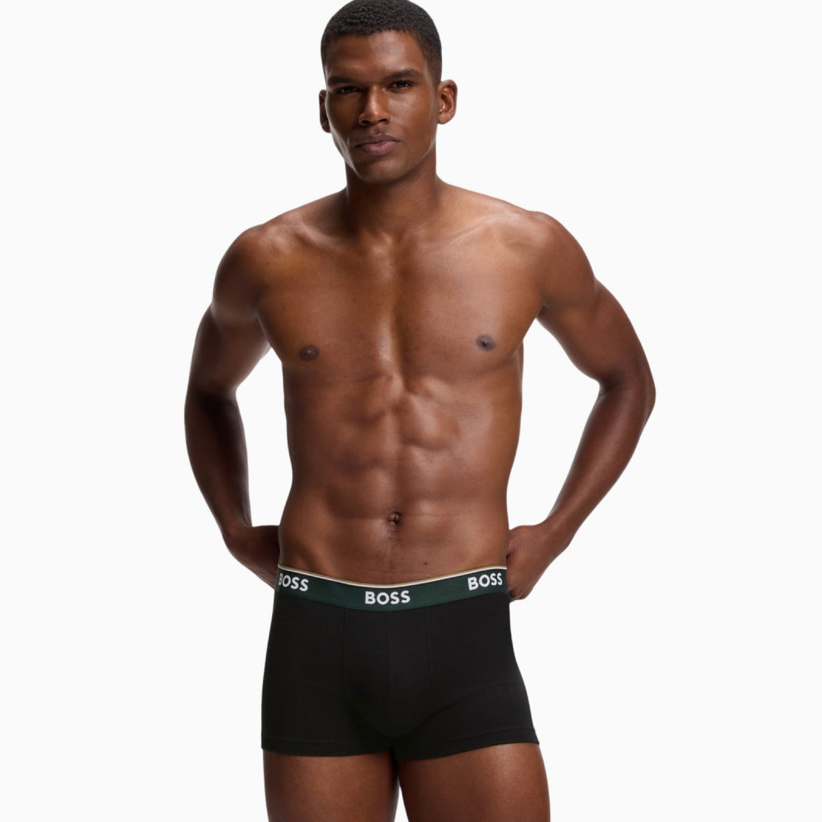 Мъжки боксерки Boss Men 3-pack Boxers 50554693 987 Front View