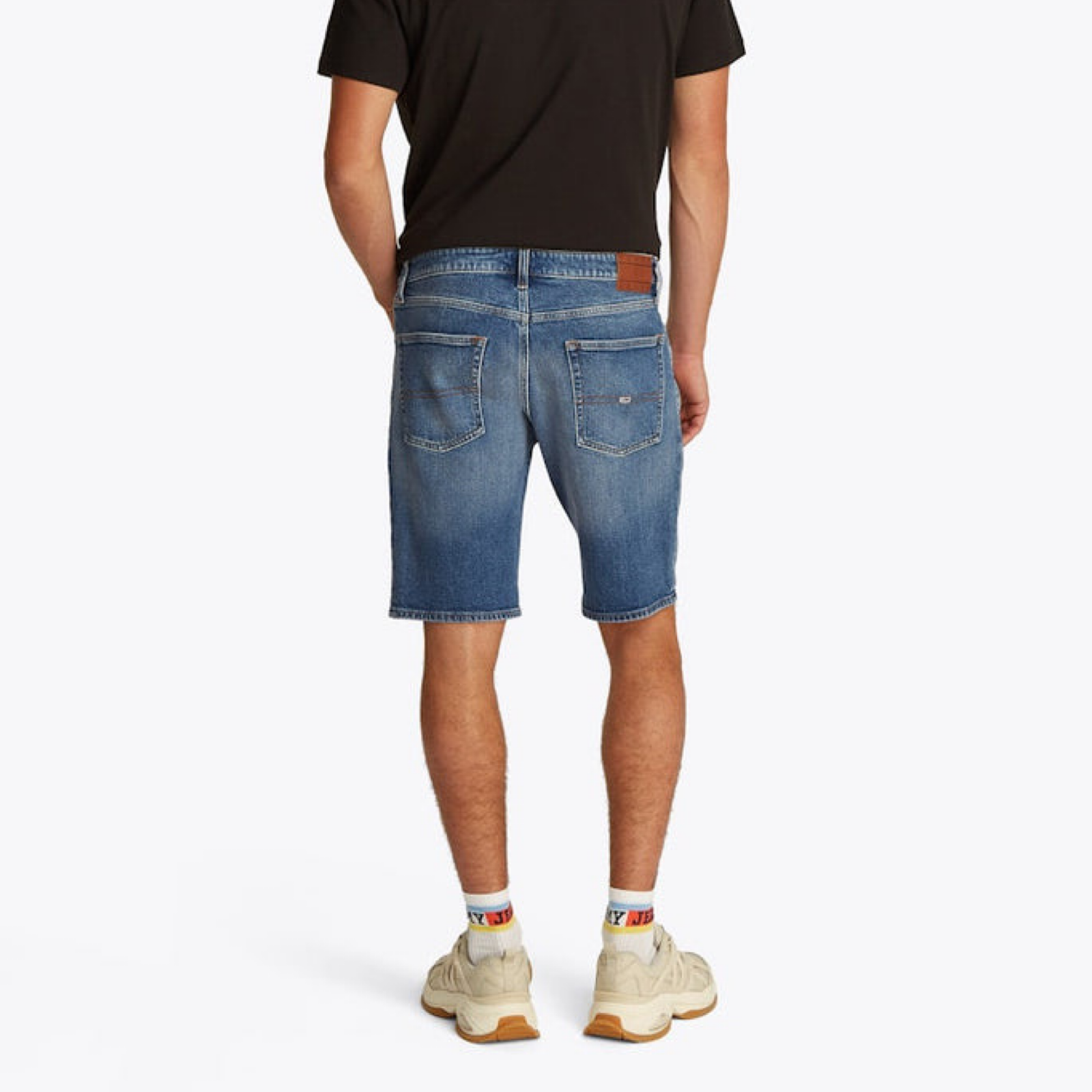 Мъжки сини дънкови къси панталони Tommy Hilfiger Jeans DM0DM20960