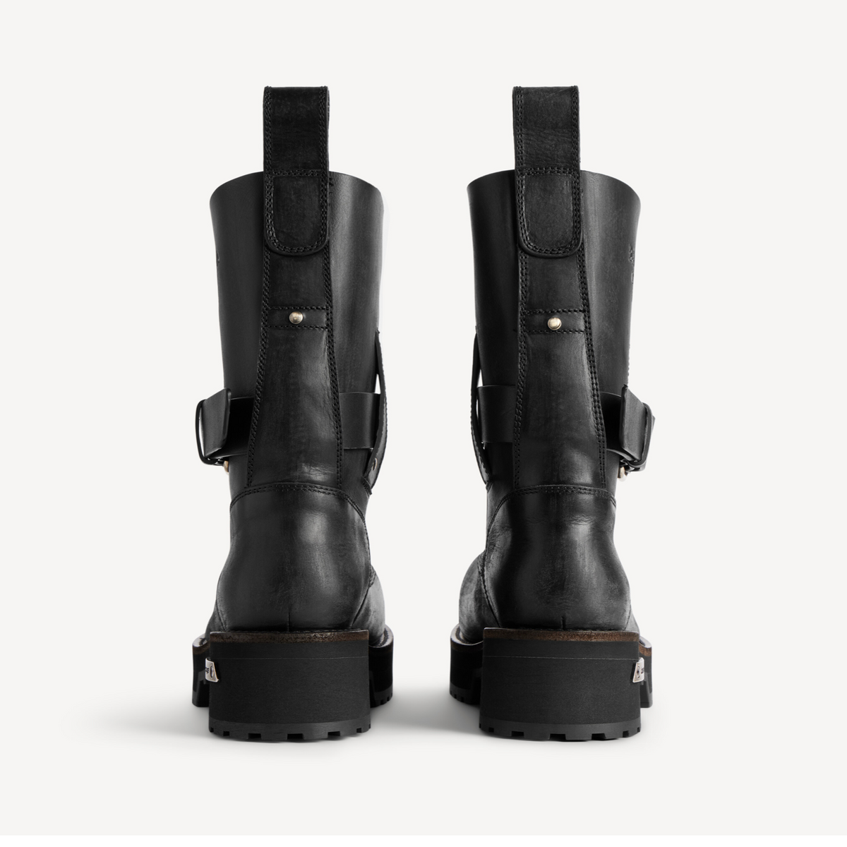 Balenciaga Venom Ankle Boots 873427WBEQ41081 Heel View
