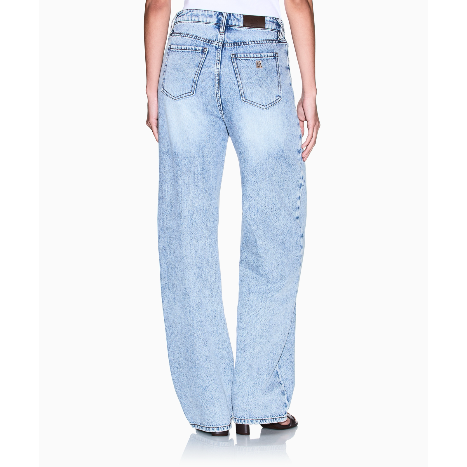 Дамски дънки Armani Exchange Women Jeans XW000100 AF21338 MB001 Back View