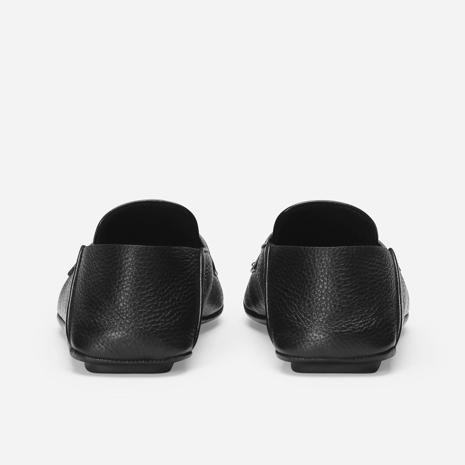 Мъжки шофьорски мокасини Dolce & Gabbana Men Deerskin Driver Loafers A50583A80348099 Heel View