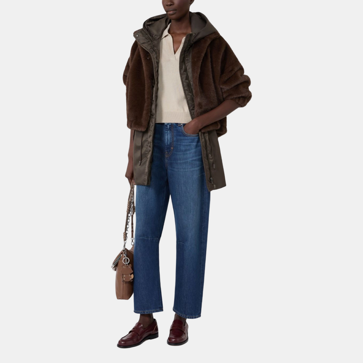 Max Mara Twill Padded Gilet