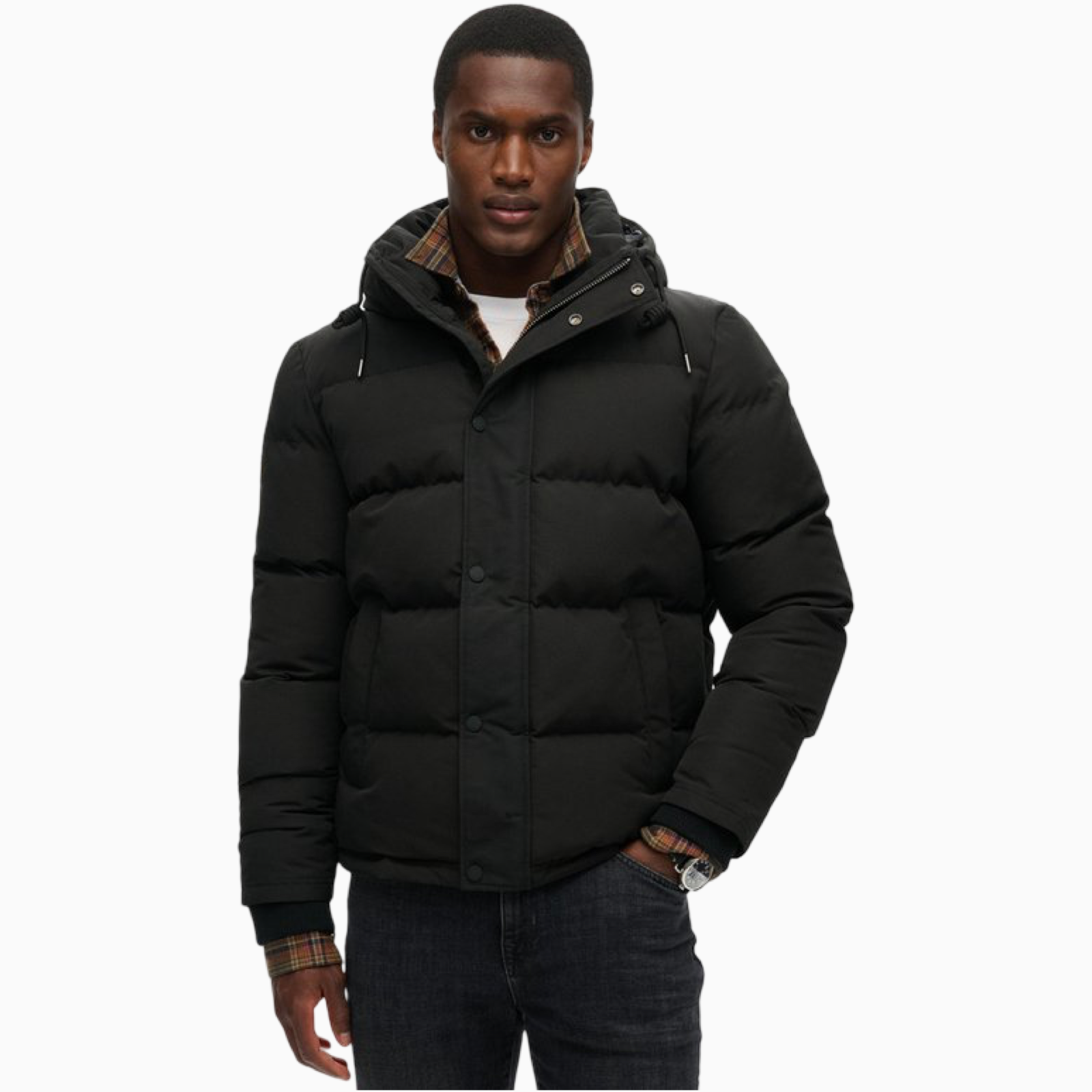 Мъжко зимно яке Superdry Everest Men Jacket M5011743A Front View