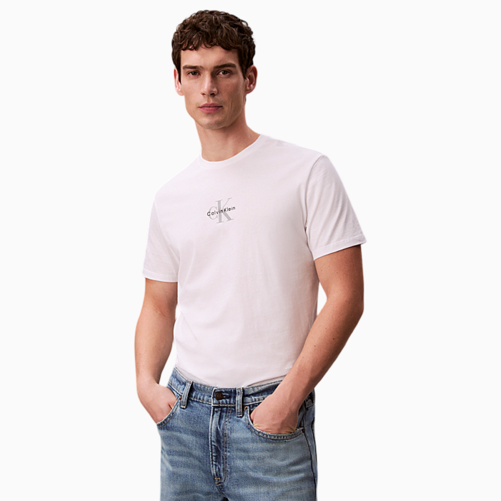 Мъжка тениска Calvin Klein Jeans Men T-shirt LV04RB866G YAF Front View