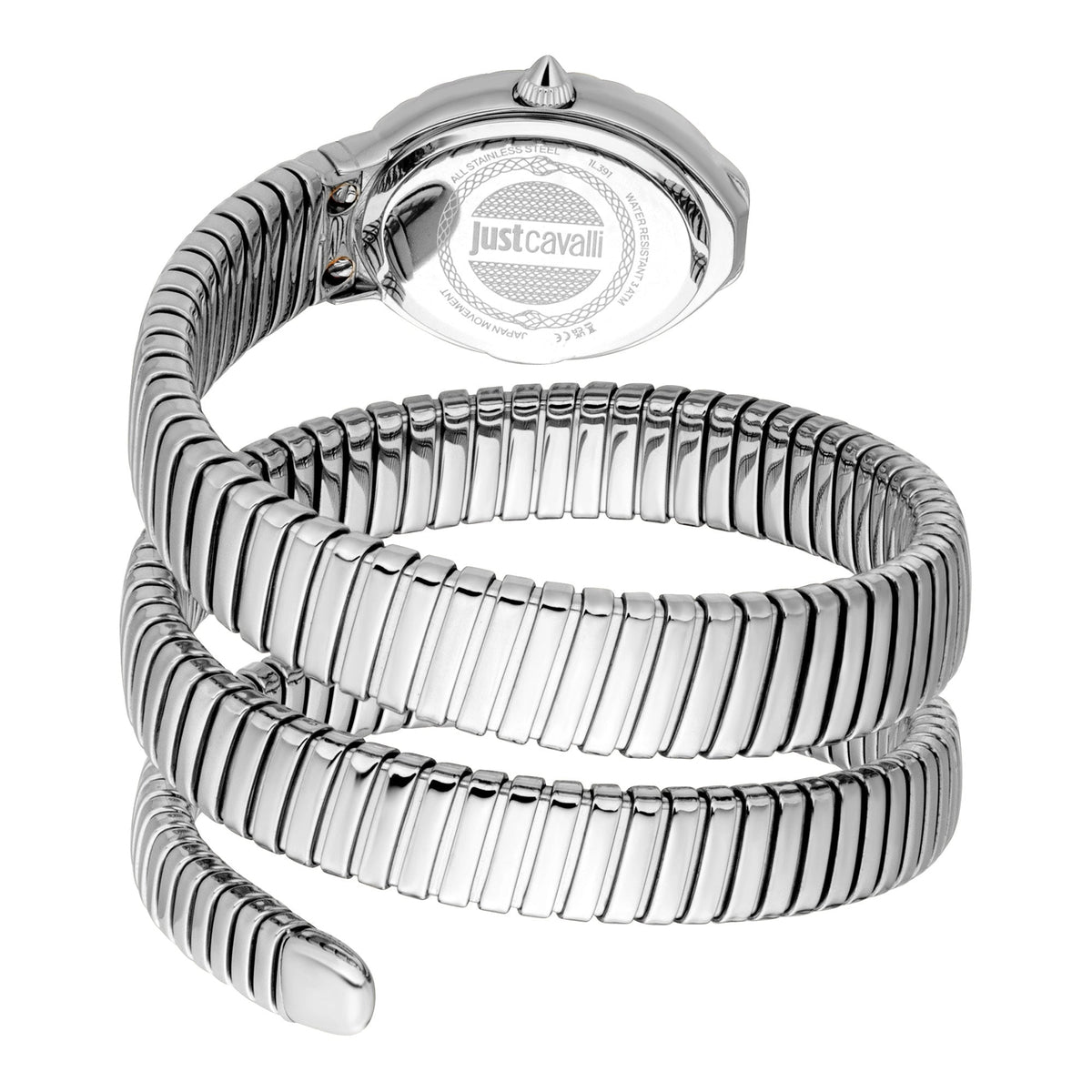 Just Cavalli Signature Snake Sognia Women Watch