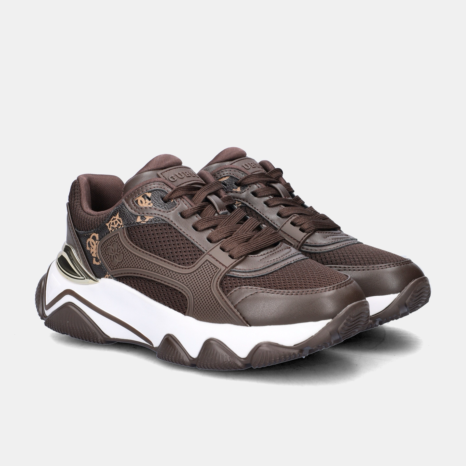 Дамски марагонки Guess Mazzy Women Sneakers FLTMZZ ELE12 Lateral View