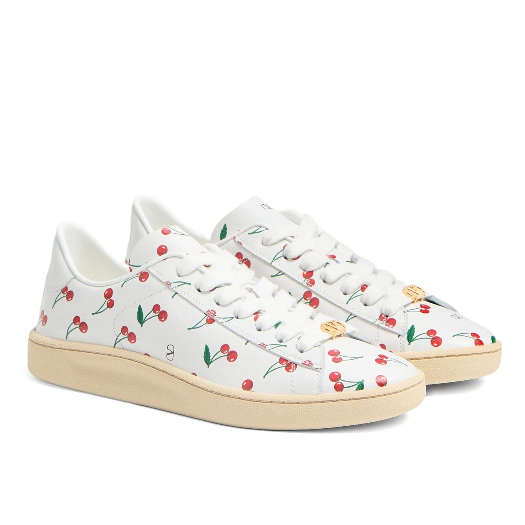 Women’s sneakers Valentino Garavani 7W2S0LX9DRJCSV Royco Cherryfic angled view