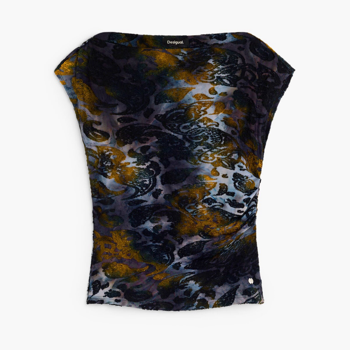 Дамски топ Desigual Women Top 26WWTK27 5031 Front View