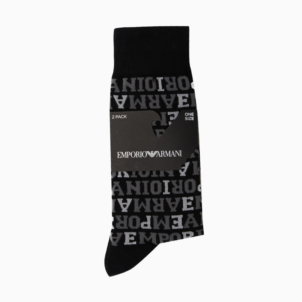 Мъжки чорапи Emporio Armani Men 2-Pack Socks 302302 3F280 00020 Front View