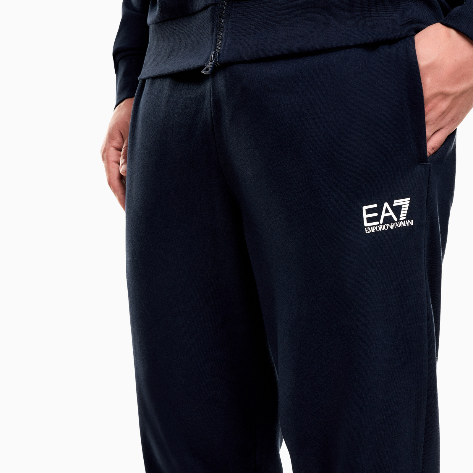 Мъжки син екип EA7 Emporio Armani Men Tracksuit 8NPV68 PJVTZ 1562 Close-Up