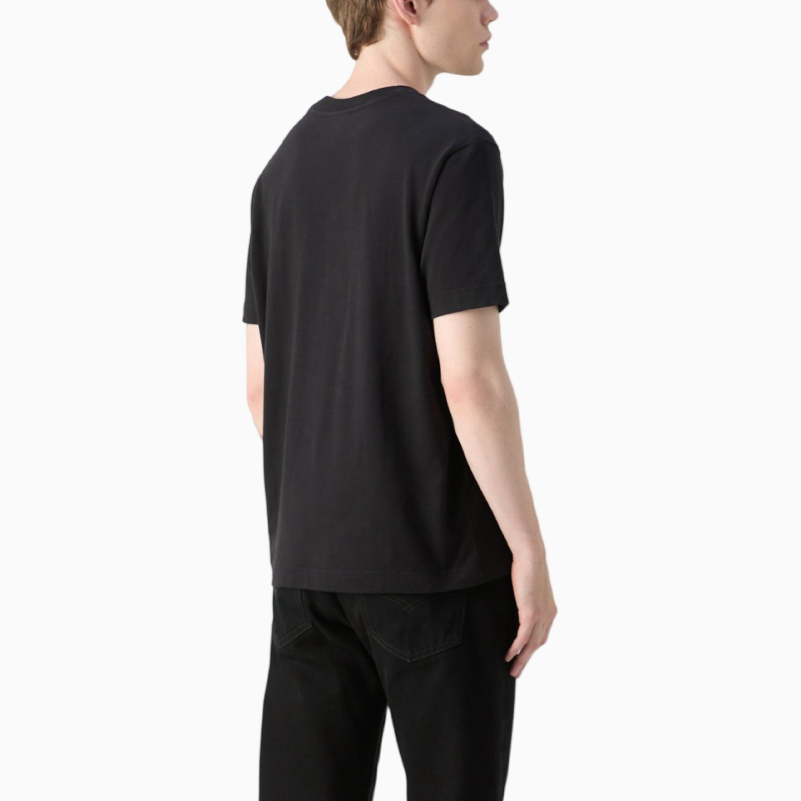 Мъжка черна тениска Calvin Klein Jeans J30J326158