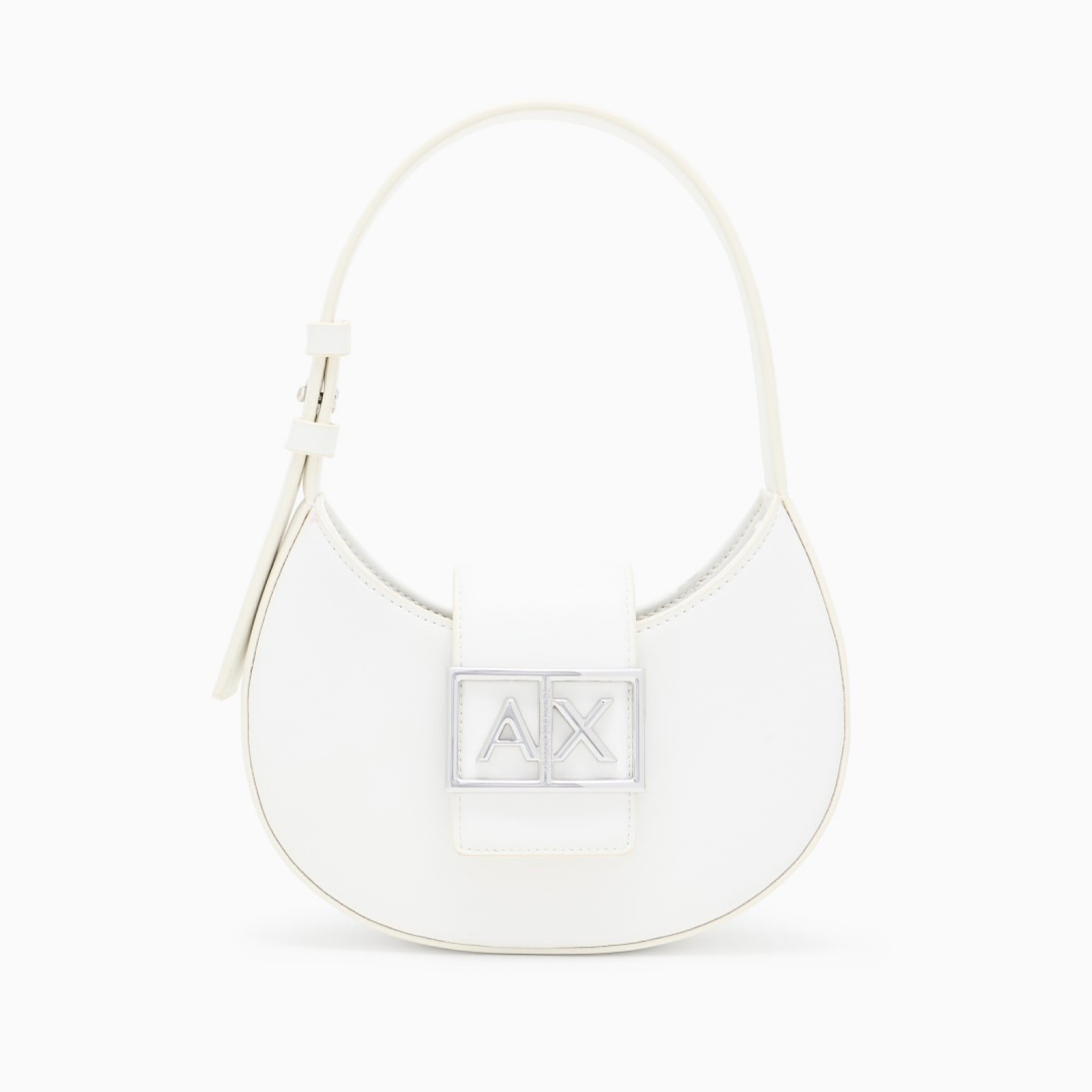 Дамска бяла чанта Armani Exchange Women Shoulder Bag XW002566 AF12039 U0011 Front View