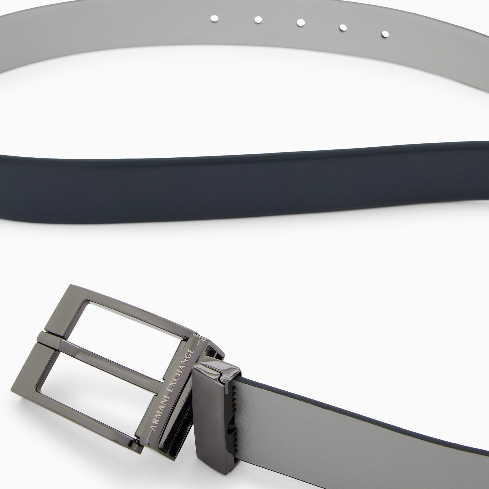 Мъжки двулицев колан Armani Exchange Men Reversible Belt 951060 CC236 51635 Close-Up