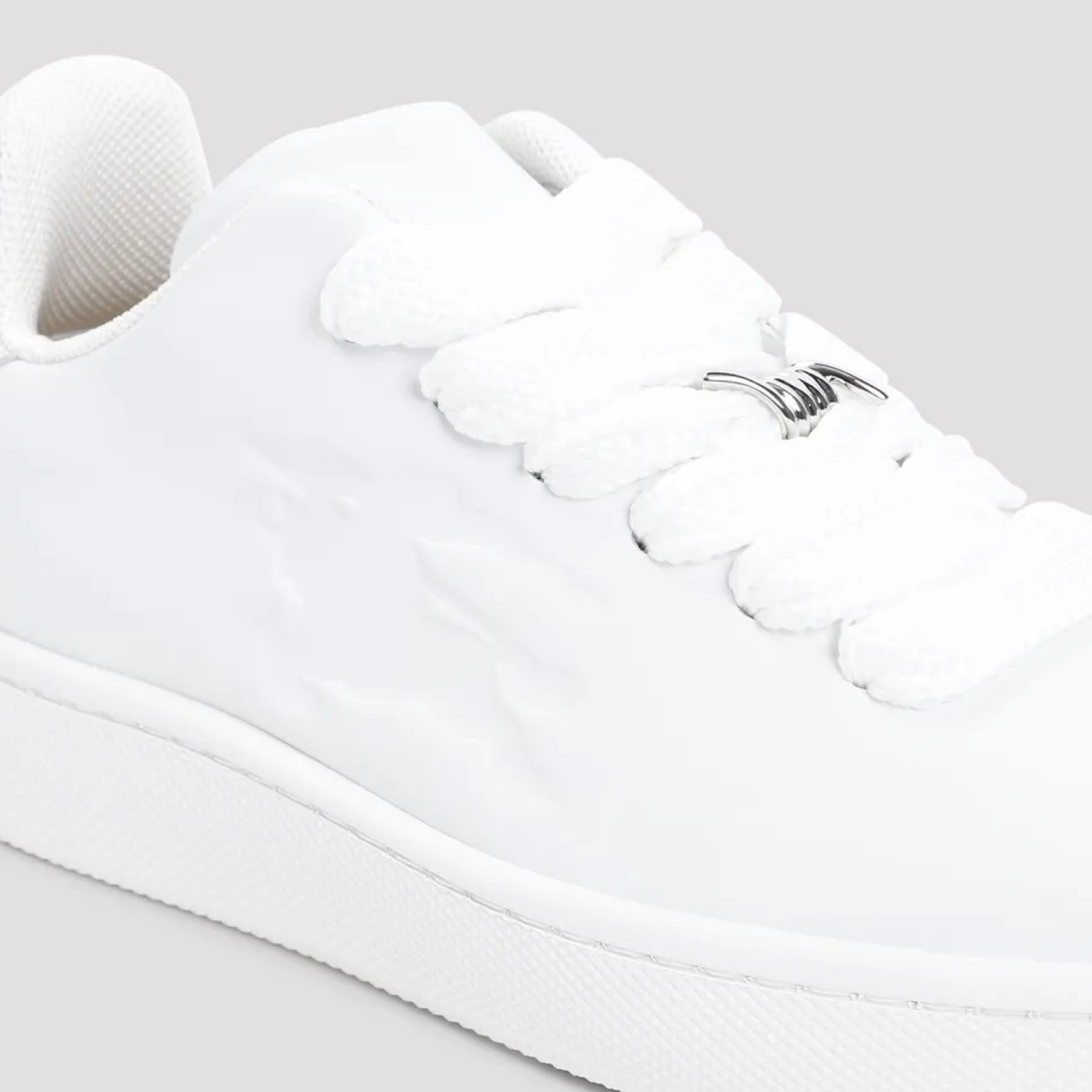 Burberry Box Leather Sneakers Close-Up